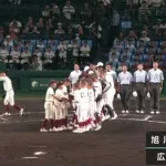 【画像】旭川志峯の選手、野球キッズの目の前で握手拒否しイジメはダメとメッセージを送る