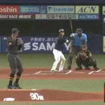 【阪神対ヤクルト18回戦】ヤクルト、初回1アウト三塁から長岡の犠牲フライで先制!!!!!