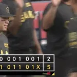 阪神、今季最長の６カード連続勝ち越し！優勝Ｍは「２９」佐藤輝明が３１号含む怒濤の４安打　才木が完投で２年連続２桁到達の１０勝目