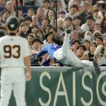 中日チェイビス、飛球を追い衝突した観客を心配「無事を祈るばかり」　観客は緊急搬送の必要はなし