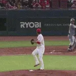 【広島対阪神19回戦】阪神、３回表２アウト一三塁から４番・前川のピッチャー強襲タイムリー内野安打で先制！！！！！