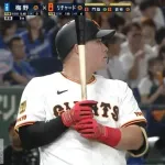 巨人リチャード(26) .153 4本 13打点 OPS.530
