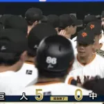 巨人、今季19度目の完封勝ちで貯金1　先発・森田が自己最長7回を無失点で2勝目　岸田が5号2ランで援護