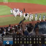 水谷が決めた!!　日本ハムがサヨナラ勝ちで連敗4でストップ　9回1死満塁から劇的左前打
