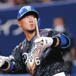 中日中田翔(36)、今オフに2年契約を終える