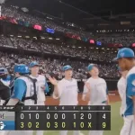 【日本ハム対ロッテ16回戦】日本ハムが９－４でロッテに連勝！首位ソフトＢと３ゲーム差に接近！レイエス２試合連続２３号！福島２勝目！ロッテは今季ワーストタイの６連敗