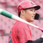 カープ中村奨成「勝手に長打が出ている」キャリアハイ5本塁打も長打の意識はなし
