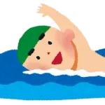 近年のキッズさん、泳げない