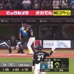 ロッテ山本大斗 打率.199(287-57) 11本 26打点 出塁率.251 OPS.599
