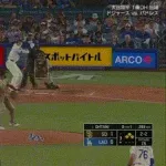 大谷翔平、３回表無死満塁から併殺崩れの間に三塁ランナーが生還し同点においつく！！！！！
