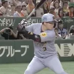 大山悠輔、追加点となるタイムリーツーベースで阪神3点目！！！
