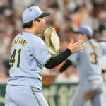【阪神】村上頌樹が巨人を気合の完封１０勝　藤川監督も絶賛の快投でチームはＭ２４