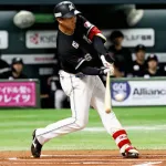 西川 史礁(22) 率.285(249-71) 本1 点24 盗0 OPS.709