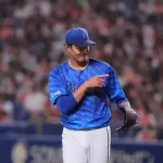藤浪晋太郎が５回１失点！日本復帰後初先発１０５９日ぶり勝利投手の権利　表情豊かにマウンドで躍動も降板直後に悪夢