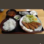 名古屋北区のとんかつ定食、690円