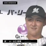 本日のヒーローはもちろん決勝3ラン山口！ホームなのに単独お立ち台！完全復活か？
