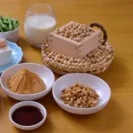 醤油「大豆です」味噌「大豆です」豆腐「大豆です」枝豆「大豆です」納豆「大豆です」