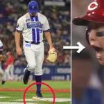カープ小園、Deバウアーにバットを蹴られる→怒りのスリーベースで雄叫び