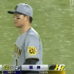 阪神、9回に同点に追いつかれる　イトマサの勝ち消える…