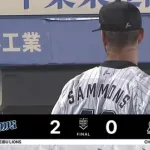 8月23日 ロッテ0-2西武 先発サモンズが6回1失点の好投も打線が手も足も出ず…2日連続の完封負け