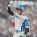 【日本ハム】勝負強いぞ！前夜Ｖ弾の万波中正「思い切って打ちに」中前適時打で追加点