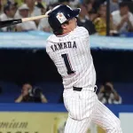 山田哲人(33) 94試合 .221  9本  30打点 3盗塁