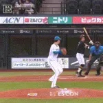 【日本ハム対ソフトバンク21回戦】ソフトバンク・牧原大成、日本ハム・福島から第3号2ランホームラン!2点差に迫る!!!!!!!!!!!!!!!