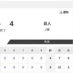 【2軍 日本ハムvs.巨人】3-4で負け