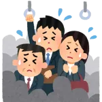 【画像】東京都民「毎日満員電車で汗だくの臭いおじさんと密着辛いよおおおお〓」