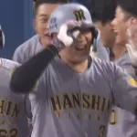阪神大山、9回2アウトから逆転2ランホームランｗｗｗｗｗｗｗｗ