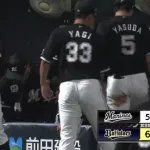 8月26日　オリックス６－５ロッテ　田村今季第1号が飛び出すも9回決着つかず延長突入しあと1歩のところで痛恨サヨナラ負け…