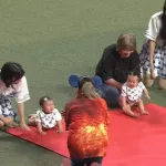 中日ベイビー限定! 赤ちゃんハイハイレース開催wwww