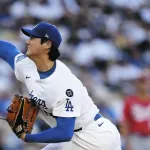 【GIF】大谷翔平さん、5回9奪三振の勝利投手でちょっとイキってしまうｗｗｗｗ