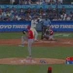 大谷翔平、第二打席で二試合連続安打となるライト前ヒット！！！！！！！