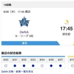 【虎実況】[8月28日] 阪神 vs DeNA（横浜）19回戦　17:45～