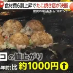【悲報】たこ焼き屋さん、倒産相次ぐ…
