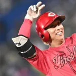 カープ5連勝!坂倉2打点!羽月〝韋駄天〟1打点1盗塁2得点!森7回1失点で6勝目!【広島4-2ヤクルト/試合結果】