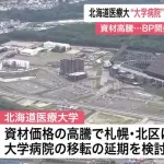 【北広島市】Fビレッジ移転予定の『北海道医療大学』資材高騰などを受け“大学病院”の移転延期か