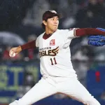 田中将大より岸の方が先に200勝しそう