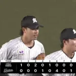 今年のロッテが逆転勝ちするなんて珍しいな