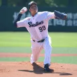 ヤクルト青柳晃洋（31）、2軍戦4度目の登板。5回4失点（被安打7、与四球1）
