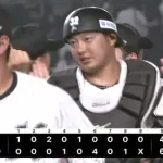 8月30日　ロッテ６－４ソフトバンク　3点ビハインドから小川ら3本の適時打で試合をひっくり返し見事逆転勝利！
