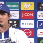 ＤｅＮＡ藤浪　移籍後初勝利でお立ち台「素直に嬉しい」　ピンチ連続も「ああいう場面を抑えてこそプロ野球の醍醐味」
