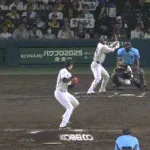 【阪神対巨人24回戦】巨人、７回表に逆転！代打・大城が同点タイムリー！若林が勝ち越しタイムリー！！！！！！！！！！！！