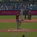 大谷翔平、第一打席で二試合ぶりの安打となるライト前ヒット！！！！！！！！！！！！！