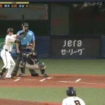 【巨人対ヤクルト21回戦】巨人、初回無死一二塁から泉口の２点タイムリースリーベースで先制！！！！！！！！！！！！！！！！