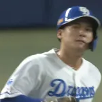 石川昂弥、今季1号！ 昇格即スタメン起用に応える