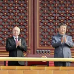 【画像】習近平＆プーチン＆金正恩「ワイらが世界の中心や！」