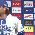 DeNA佐々木千隼、２回を投げ無失点で３年ぶり＆移籍後初勝利！！
