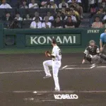 【阪神対広島21回戦】広島、初回２アウト三塁からワイルドピッチで三塁ランナーが生還し１点先制！！！！！！！！！！